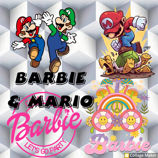 Barbie and Mario